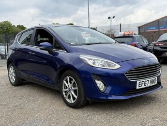 Ford Fiesta 1.0T EcoBoost Zetec Hatchback 5 door Petrol Manual Euro 6 in Blu