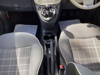 FIAT 500 1.2 Lounge Hatchback 3dr Petrol Manual Euro 6 (s/s) (69 bhp)