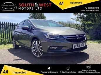 Vauxhall Astra 1.4i Turbo Elite Nav Hatchback 5dr Petrol Manual Euro 6 (150 ps)