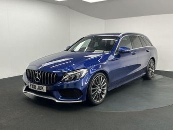 MERCEDES-BENZ C-CLASS 2.0 C200 AMG Line Estate 5dr Petrol G-Tronic+ Euro 6 (s/s) (184 