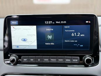 HYUNDAI KONA 1.6 h-GDi Premium SUV 5dr Petrol Hybrid DCT Euro 6 (s/s) (141 ps