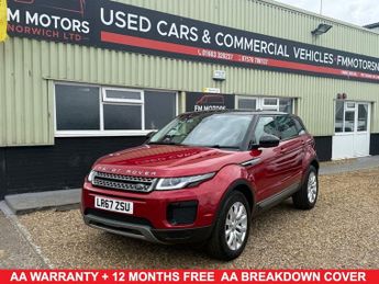 Land Rover Range Rover Evoque 2.0 TD4 SE SUV 5dr Diesel Auto 4WD Euro 6 (s/s) (180 ps)