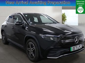 MERCEDES-BENZ EQA EQA 250 66.5kWh AMG Line SUV 5dr Electric Auto (190 ps)