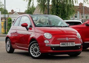 Fiat 500 1.2 Lounge Convertible 2dr Petrol Manual Euro 5 (69 bhp)