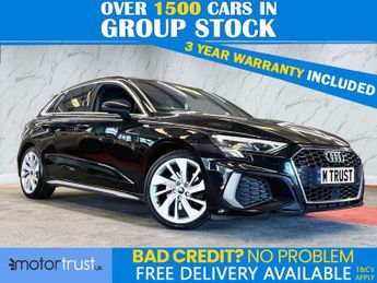 Audi A3 1.5 TFSI 35 S line Sportback 5dr Petrol Manual Euro 6 (s/s) (150