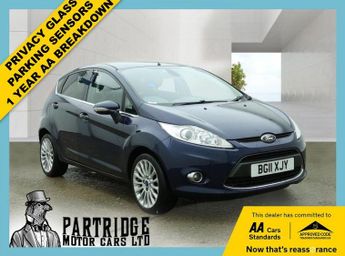 Ford Fiesta 1.4 Titanium Hatchback 5dr Petrol Manual (133 g/km, 94 bhp)
