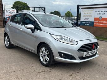 Ford Fiesta 1.0T EcoBoost Zetec Hatchback 5 door Petrol Manual Euro 6 in Sil