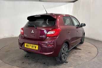 MITSUBISHI MIRAGE 1.2 Juro Hatchback 5dr Petrol CVT Euro 6 (s/s) (79 ps) Rear Park
