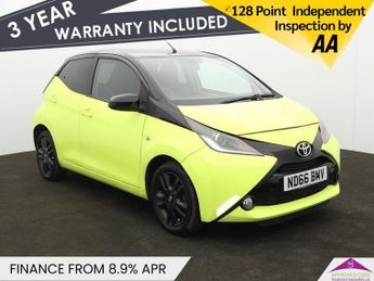 Toyota AYGO 1.0 VVT-i x-cite 3 Yellow Bi-Tone Hatchback 5dr Petrol Manual Eu