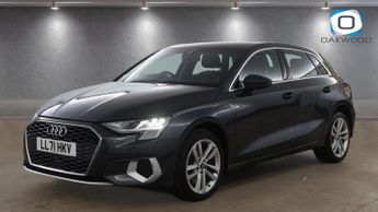 AUDI A3 1.4 TFSIe 40 Sport Sportback 5dr Petrol Plug-in Hybrid S Tronic 