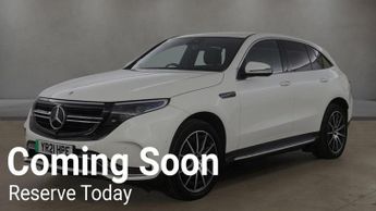 MERCEDES-BENZ EQC EQC 400 80kWh AMG Line SUV 5dr Electric Auto 4MATIC (408 ps)
