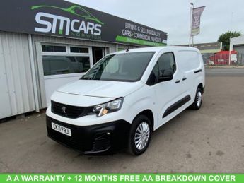 Peugeot Partner 1.5 BlueHDi 950 Professional Long Panel Van 6dr Diesel Manual LW