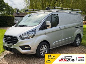 FORD TRANSIT CUSTOM 2.0 280 EcoBlue Limited Panel Van 5dr Diesel Auto L1 H1 Euro 6 (