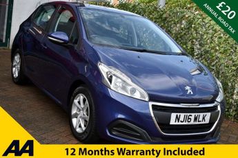 Peugeot 208 1.2 PURETECH ACTIVE 5 DOOR 81 BHP (EURO 6)