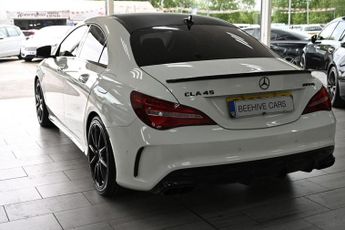 MERCEDES-BENZ CLA 2.0 CLA45 AMG Coupe 4dr Petrol SpdS DCT 4MATIC Euro 6 (s/s) (381