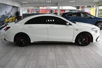 MERCEDES-BENZ CLA 2.0 CLA45 AMG Coupe 4dr Petrol SpdS DCT 4MATIC Euro 6 (s/s) (381