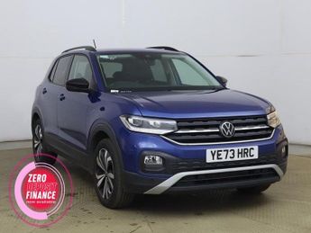 VOLKSWAGEN T-CROSS 1.0 TSI Black Edition SUV 5dr Petrol DSG Euro 6 (s/s) (110 ps) F