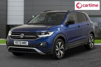 VOLKSWAGEN T-CROSS 1.0 TSI Black Edition SUV 5dr Petrol DSG Euro 6 (s/s) (110 ps) F