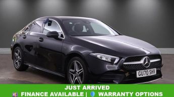 Mercedes A Class 1.3 A250e 15.6kWh AMG Line Saloon 4dr Petrol Plug-in Hybrid 8G-D