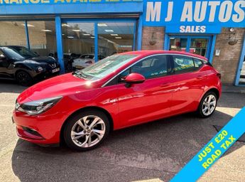 Vauxhall Astra 1.0i Turbo ecoFLEX SRi Nav Hatchback 5dr Petrol Manual Euro 6 (s