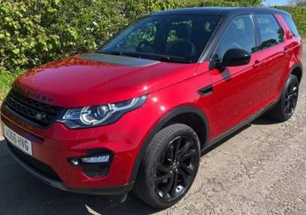 Land Rover Discovery Sport 2.0 TD4 HSE Black SUV 5dr Diesel Auto 4WD Euro 6 (s/s) (180 ps)