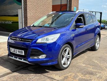 FORD KUGA 2.0 TDCi Titanium X SUV 5 door Diesel Powershift AWD in Blue