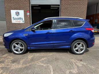 FORD KUGA 2.0 TDCi Titanium X SUV 5 door Diesel Powershift AWD in Blue