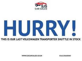 VOLKSWAGEN TRANSPORTER SHUTTLE 2.0 TDI SE Minibus Double Cab 5dr Diesel DSG FWD LWB Euro 6 (s/s