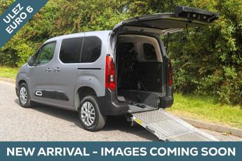 Citroen Berlingo 3 Seat Wheelchair Accessible Disabled Access Vehicle WAV