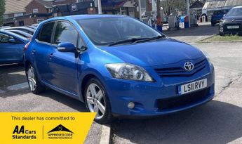 Toyota Auris 1.6 V-Matic SR Hatchback 5dr Petrol Manual Euro 5 (132 ps)