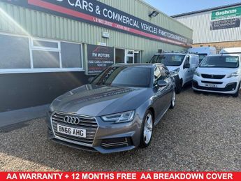 Audi A4 2.0 TDI S line Estate 5dr Diesel Manual Euro 6 (s/s) (150 ps)