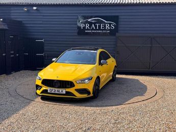 MERCEDES-BENZ CLA 2.0 CLA35 AMG (Premium Plus) Coupe 4dr Petrol 7G-DCT 4MATIC Euro
