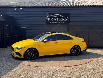 MERCEDES-BENZ CLA 2.0 CLA35 AMG (Premium Plus) Coupe 4dr Petrol 7G-DCT 4MATIC Euro