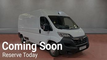 Vauxhall Movano 2.2 CDTi 3500 BiTurbo Dynamic Panel Van 5dr Diesel Manual FWD L3