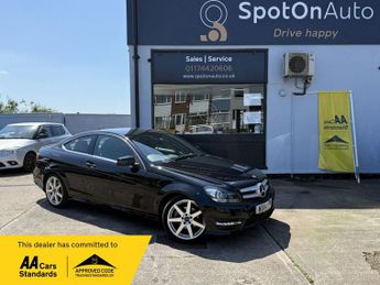 Mercedes C Class 1.6 C180 AMG Sport Edition Coupe 2dr Petrol G-Tronic+ Euro 6 (s/