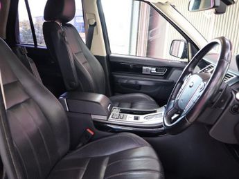 LAND ROVER RANGE ROVER SPORT 3.0 SD V6 HSE Black SUV 5dr Diesel Auto 4WD Euro 5 (255 bhp)