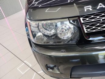 LAND ROVER RANGE ROVER SPORT 3.0 SD V6 HSE Black SUV 5dr Diesel Auto 4WD Euro 5 (255 bhp)