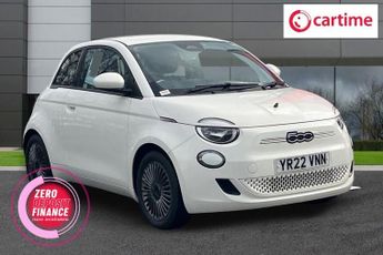 Fiat 500 42kWh Icon Hatchback 3dr Electric Auto (118 ps) Touchscreen With