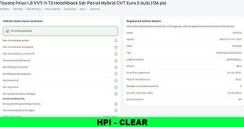 TOYOTA PRIUS 1.8 VVT-h T3 Hatchback 5dr Petrol Hybrid CVT Euro 5 (s/s) (136 p