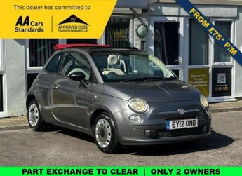 Fiat 500 0.9 TwinAir Pop Convertible 2dr Petrol Manual Euro 5 (s/s) (85 b