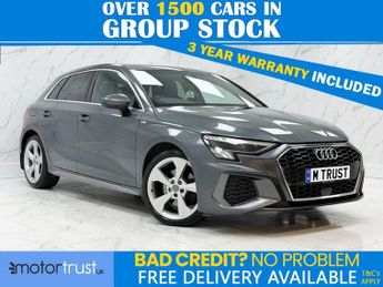 Audi A3 1.5 TFSI 35 S line Sportback 5dr Petrol Manual Euro 6 (s/s) (150