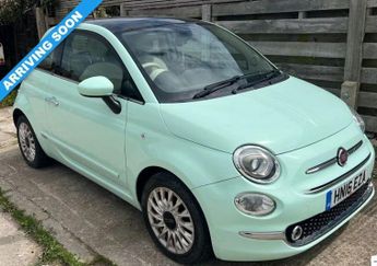 Fiat 500 0.9 TwinAir Lounge Hatchback 3dr Petrol Manual Euro 6 (s/s) (105