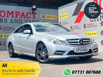 Mercedes E Class 2.1 E250 CDI BlueEfficiency Sport Coupe 2dr Diesel G-Tronic+ Eur