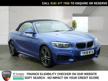 BMW 218 1.5 218i M Sport Convertible 2dr Petrol Auto Euro 6 (s/s) (136 p