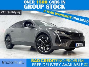 PEUGEOT 408 1.2 PureTech Allure Fastback 5dr Petrol EAT Euro 6 (s/s) (130 ps