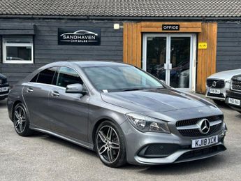 Mercedes CLA 1.6 CLA180 AMG Line Edition Coupe 4dr Petrol 7G-DCT Euro 6 (s/s)