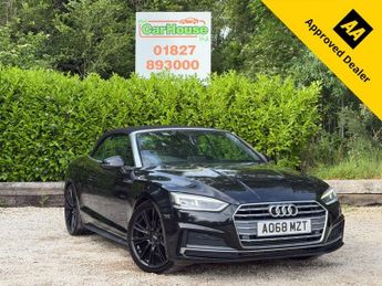 Audi A5 2.0 TFSI 40 S line Convertible 2dr Auto 