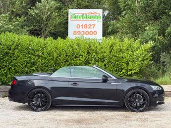 AUDI A5 CABRIOLET 2.0 TFSI 40 S line Convertible 2dr Auto 