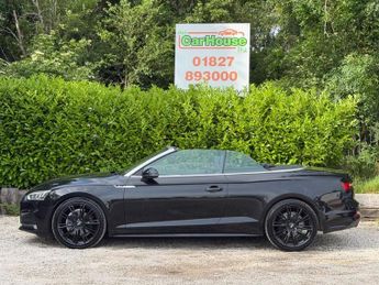 AUDI A5 CABRIOLET 2.0 TFSI 40 S line Convertible 2dr Auto 