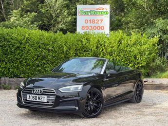 AUDI A5 CABRIOLET 2.0 TFSI 40 S line Convertible 2dr Auto 